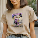 Camiseta Feminina GUGI – 100% Algodão Premium, Estampa Animal Print Leopardo, Manga Curta, Casual