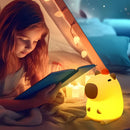 Luminária Portátil Capivara – LED Recarregável e Charmoso Design