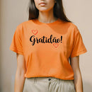 Camiseta Feminina Casual Básica Estampada