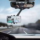 📱🚗 Suporte de Celular para Retrovisor de Carro com Rotação 360° – Ajustável, Seguro e Universal