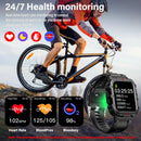 Smartwatch LAXASFIT – Tela 1.71” HD com LED Lateral