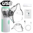 Nebulizador Portátil Inalador Ultrassônico Adulto e Infantil – USB/Bateria