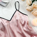 Pijama Feminino em Cetim Luxuoso 2 Peças