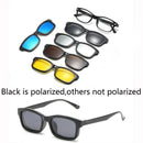 Óculos de Sol Unissex Polarizado – 5 Lentes Intercambiáveis UV400