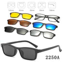 Óculos de Sol Unissex Polarizado – 5 Lentes Intercambiáveis UV400