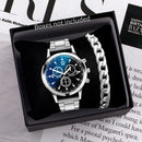 Relógio Masculino Casual + Pulseira