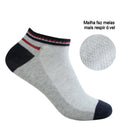 🧦 Kit 12 Pares de Meias Masculinas – Confortáveis, Absorventes e Estilosas (40 ao 46)