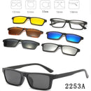 Óculos de Sol Unissex Polarizado – 5 Lentes Intercambiáveis UV400