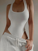 Body Feminino Sexy com Elastano