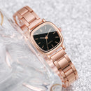 2 Peças Relógio Feminino com Pulseira