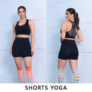 Short Feminino Sem Costura 2 PEÇAS
