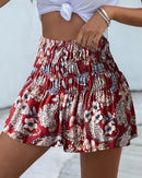 Shorts Feminino Cintura Alta com Bolsos e Cinto – Casual, Confortável e Versátil para o Verão