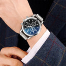 Relógio Masculino Casual + Pulseira