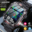 Smartwatch Militar GUHUAVMI com LED