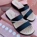 👡 Sandália Papete Feminina Modare com Strass – Macia e Confortável | Lançamento