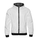 Jaqueta Corta-Vento Unissex Slim com Zíper Capuz Leve e Confortável – Tamanhos P ao GG