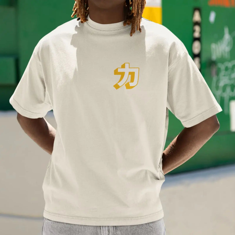 Camiseta Masculina GuGi Dragon Soul Kanji Japão 100% Algodão Premium