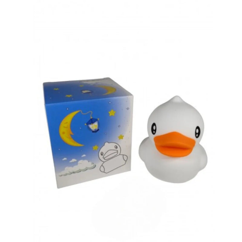 🌙 Luminária LED Pato de Silicone com Toque – Formato Fofo e Divertido – Recarga USB