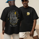 Camiseta Masculina GuGi Dragon Soul Kanji Japão 100% Algodão Premium