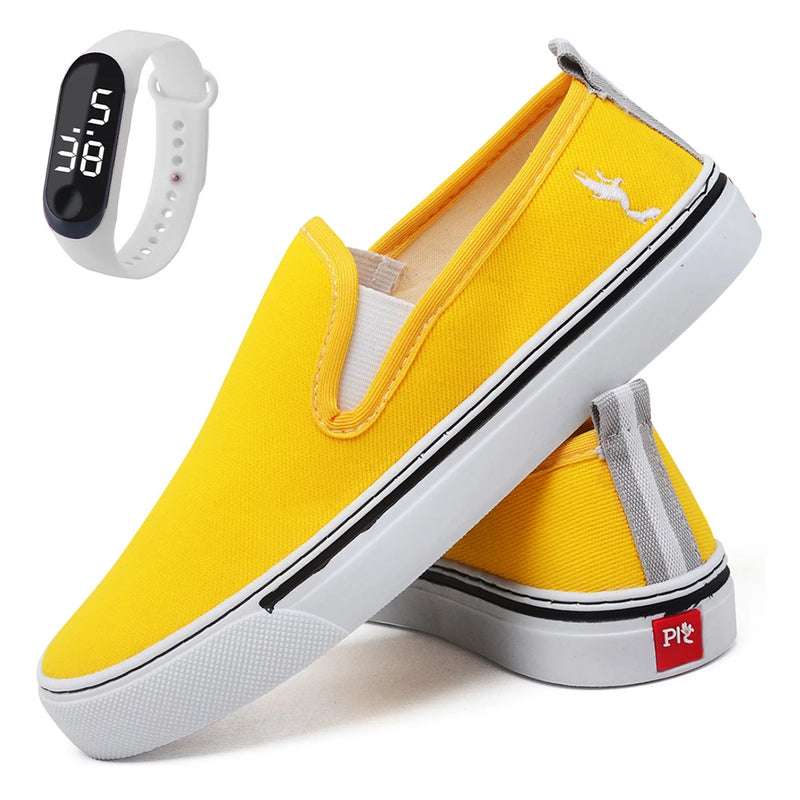 Tênis FEMININO Slip On Polo Blu – Conforto e Estilo Casual