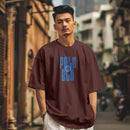 Camiseta Masculina Casual Polo Blu Estampa Moderna 100% Algodão