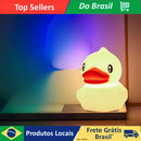 🌙 Luminária LED Pato de Silicone com Toque – Formato Fofo e Divertido – Recarga USB