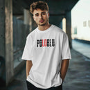 Camiseta Masculina Casual 100% Algodão com Estampa DTF de Alta Qualidade