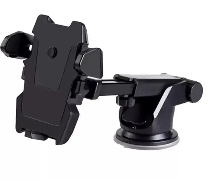 📱🚗 Suporte Veicular Universal com Auto Fall Lock – Ajustável e Seguro para Celular e GPS