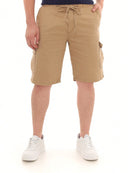 Bermuda Cargo Masculina Sarja Com Bolsos Modelo Premium