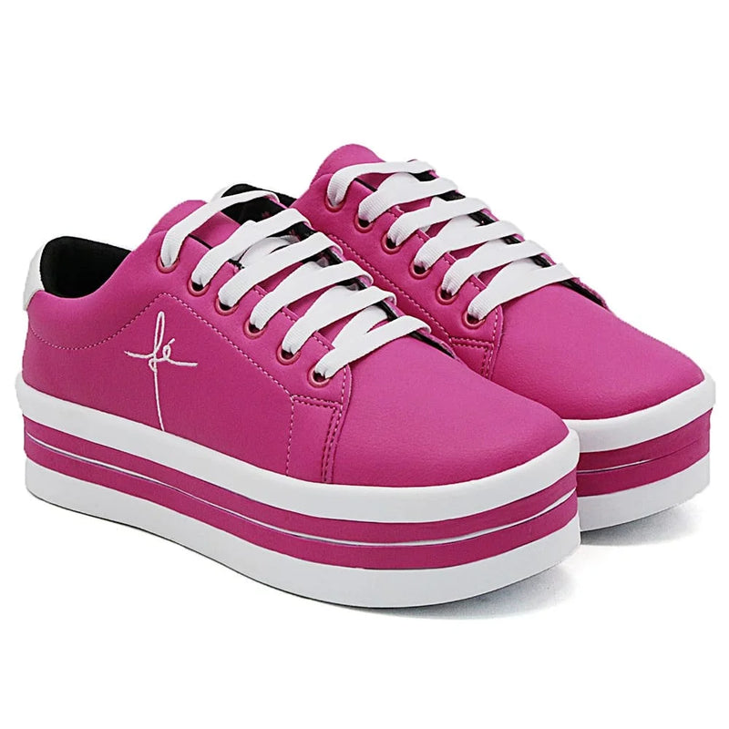 Tênis FEMININO GuGi Faith Anabela Platform – Estilo e Conforto 👟✨