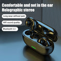 🎧 Fones de Ouvido Bluetooth 5.3 – Som Estéreo, Microfone e Case Carregadora