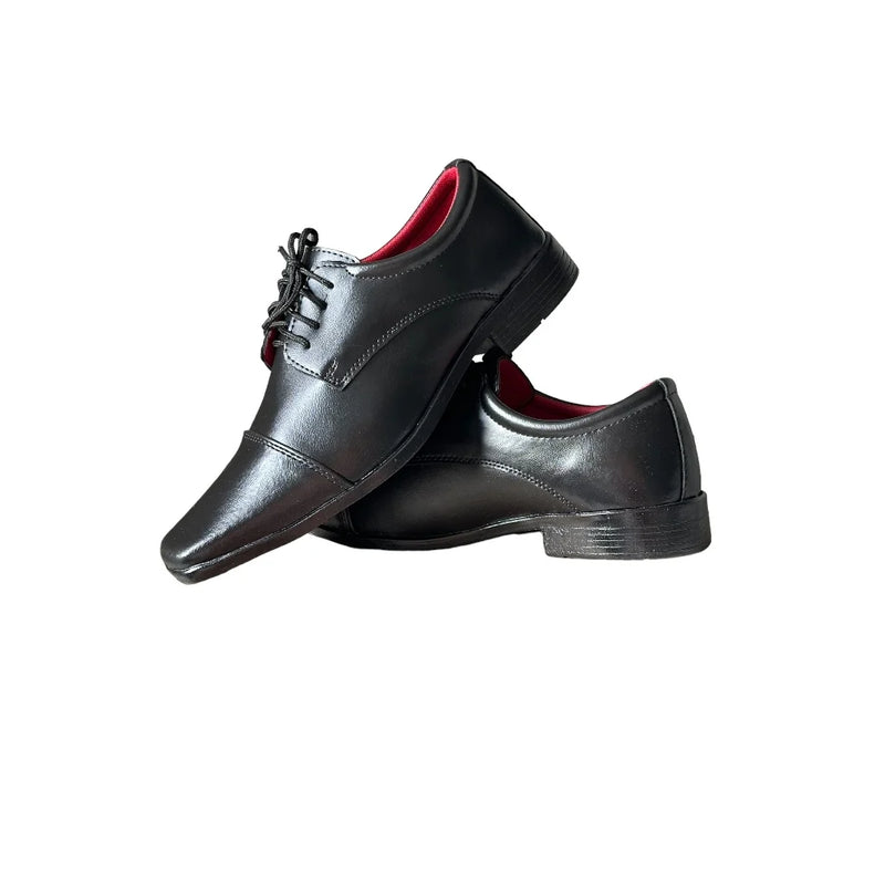 Sapato Social MASCULINO com Cadarço – Elegância e Conforto para o Dia a Dia 👞✨