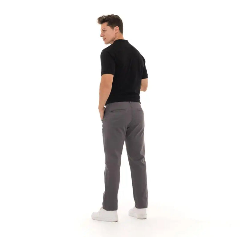 Calça Social Masculina Slim em Sarja Alfaiataria – Alta Qualidade