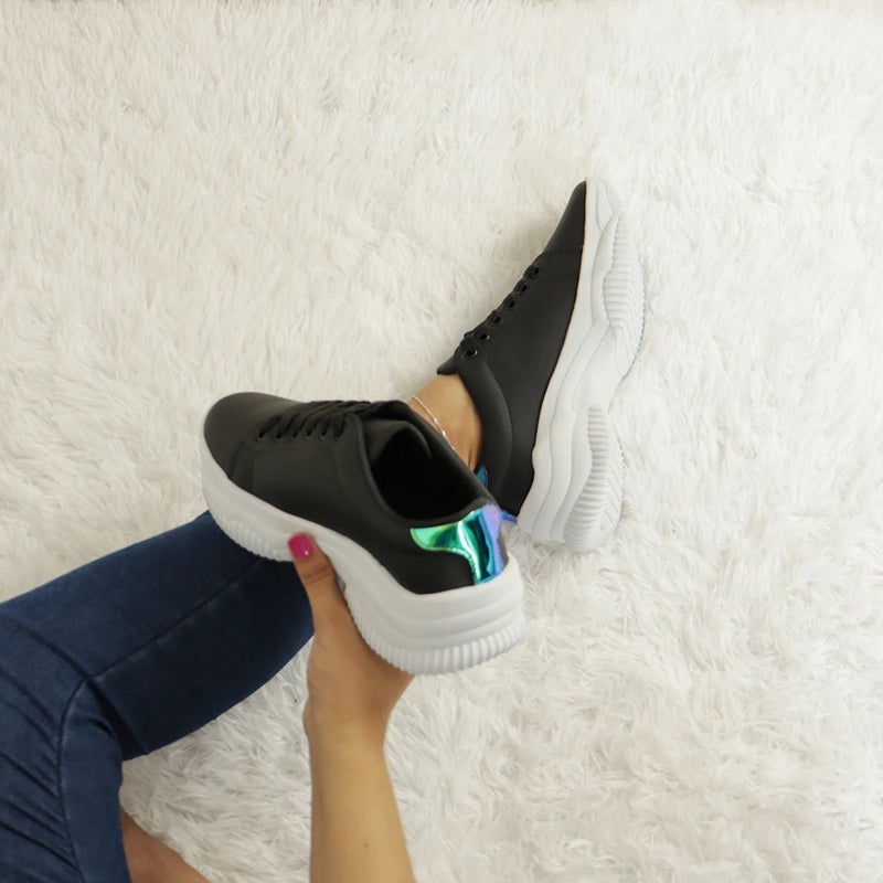 👟 Tênis FEMININO Casual Neon Plataforma GUGI – Conforto, Estilo e Leveza (Modelo TNEON)