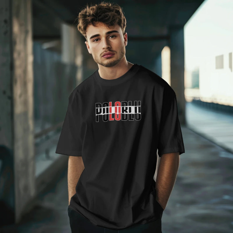 Camiseta Masculina Casual 100% Algodão com Estampa DTF de Alta Qualidade