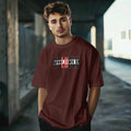 Camiseta Masculina Casual 100% Algodão com Estampa DTF de Alta Qualidade