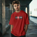 Camiseta Masculina Casual 100% Algodão com Estampa DTF de Alta Qualidade