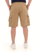 Bermuda Cargo Masculina Sarja Com Bolsos Modelo Premium