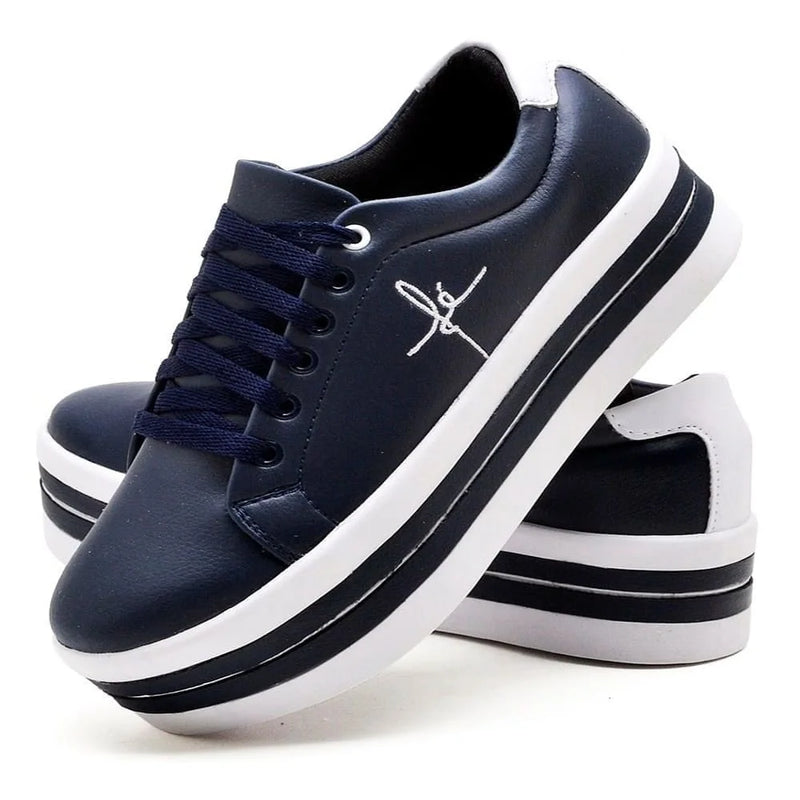 Tênis FEMININO GuGi Faith Anabela Platform – Estilo e Conforto 👟✨