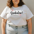 Camiseta Feminina Casual Básica Estampada