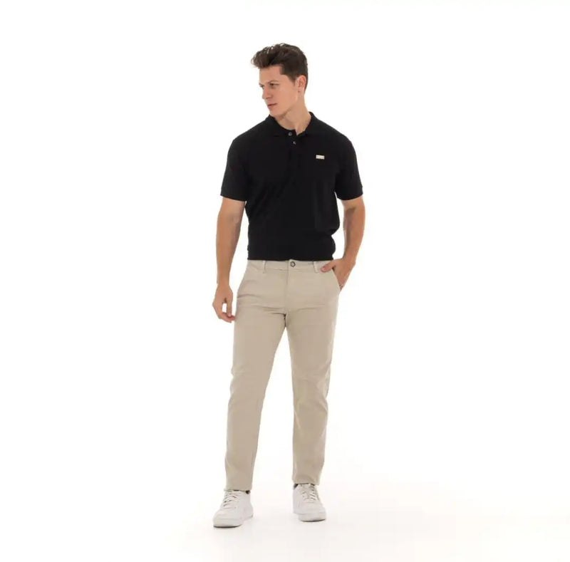 Calça Social Masculina Skinny Twill Algodão Lycra – Alta Qualidade