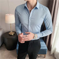 Camisa Masculina Slim Fit – Manga Longa