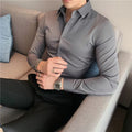 Camisa Masculina Slim Fit – Manga Longa