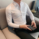 Camisa Masculina Slim Fit – Manga Longa