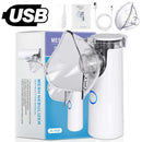 Nebulizador Portátil Inalador Ultrassônico Adulto e Infantil – USB/Bateria
