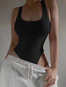 Body Feminino Sexy com Elastano