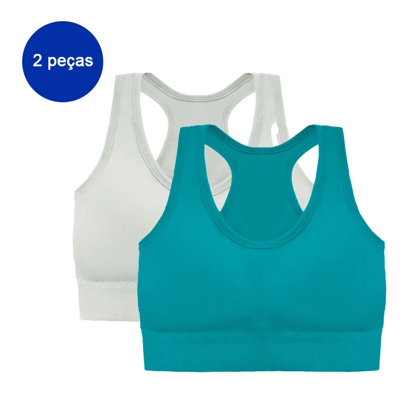 Top Sutiã Feminino Compre 1 Leve 2 Peças Sem Costura