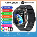 Smartwatch Militar GUHUAVMI com LED