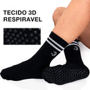 🧦 Kit 3 Pares de Meias Esportivas Femininas Jcolour – Cano Alto