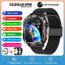 Smartwatch Militar GUHUAVMI com LED